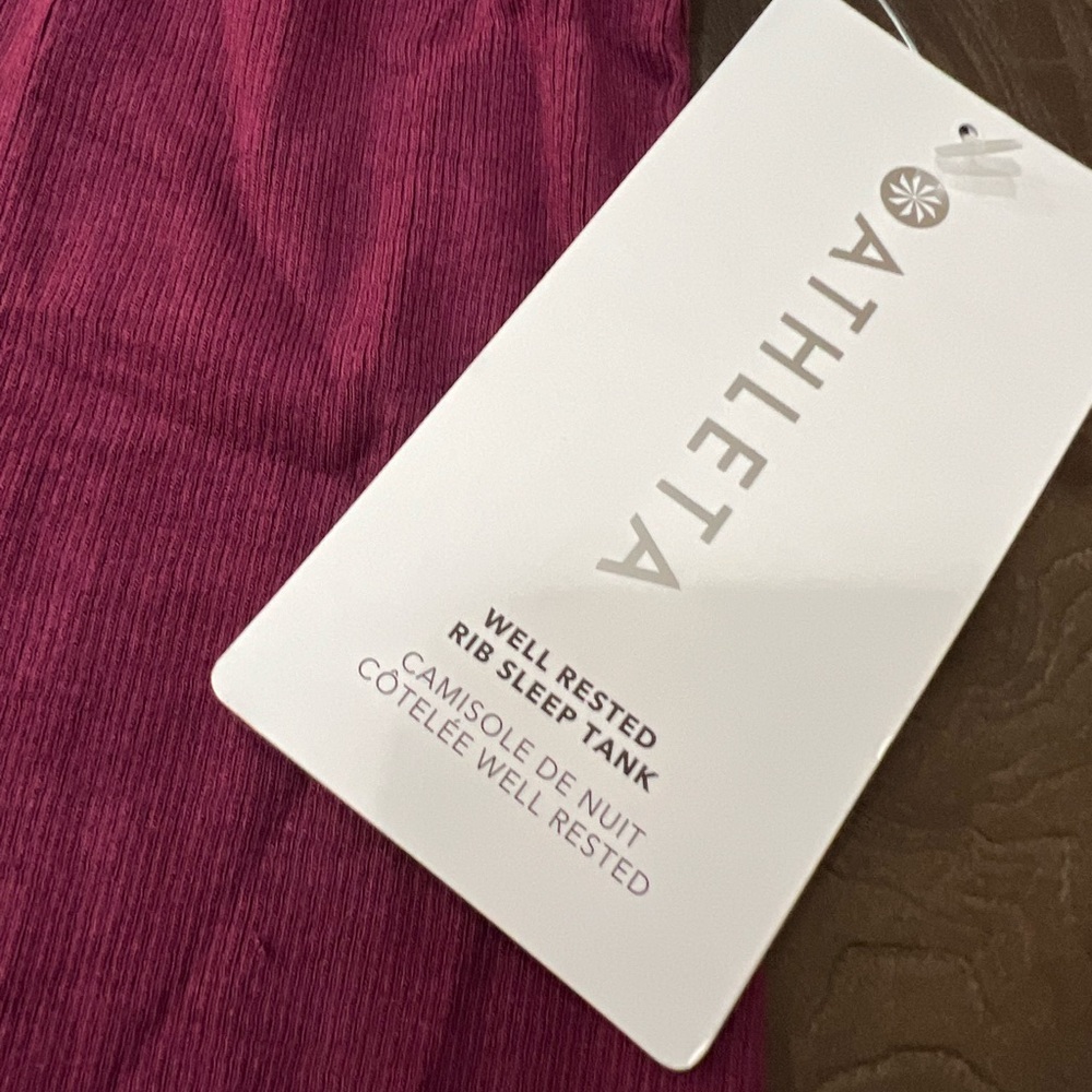 NWT Athleta WELL RESTED
RIB SLEEP TANK - Picture 4 of 6